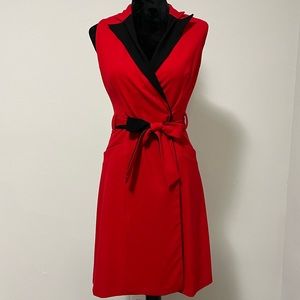 Calvin Klein Dress With Reversible Belt